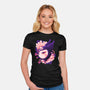 Cute Imp Mask-Womens-Fitted-Tee-rmatix
