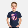 Cute Imp Mask-Youth-Basic-Tee-rmatix