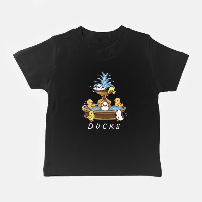 Duck Friends-Baby-Basic-Tee-Vallina84