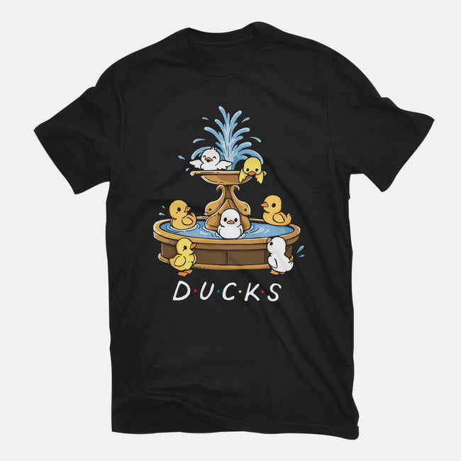 Duck Friends-Mens-Premium-Tee-Vallina84