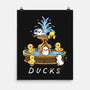 Duck Friends-None-Matte-Poster-Vallina84