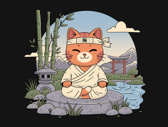 Meditating Cat