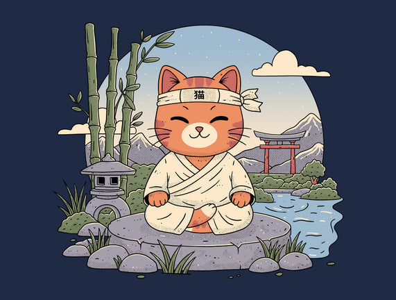 Meditating Cat