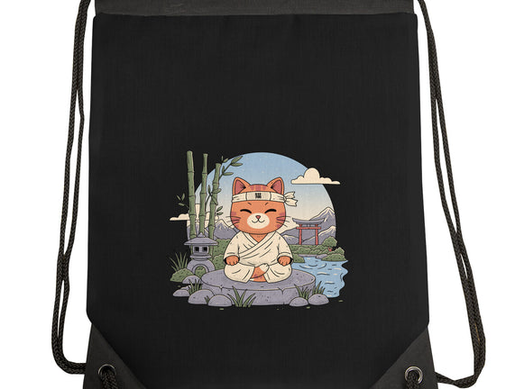 Meditating Cat