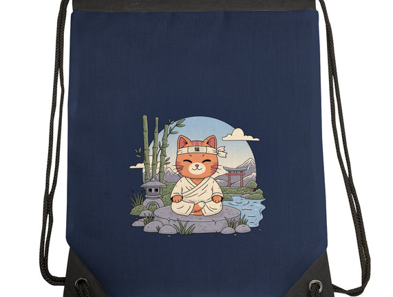 Meditating Cat