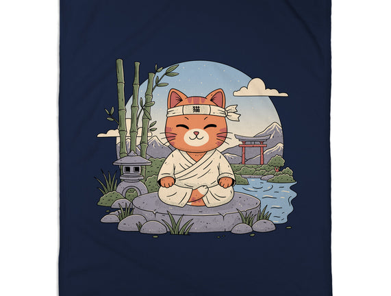 Meditating Cat