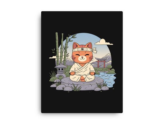 Meditating Cat