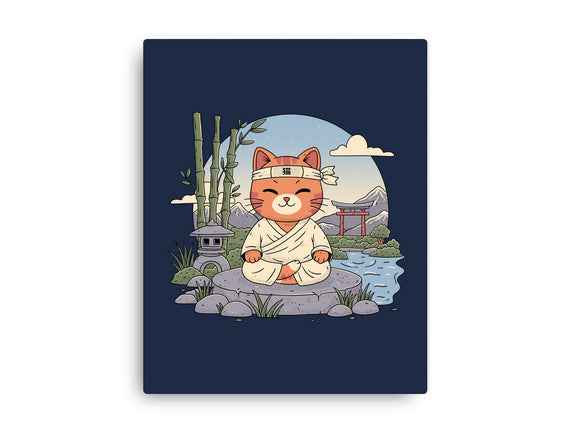 Meditating Cat