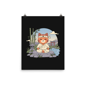 Meditating Cat