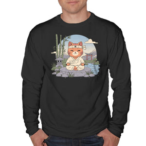 Meditating Cat