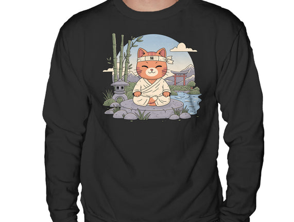Meditating Cat