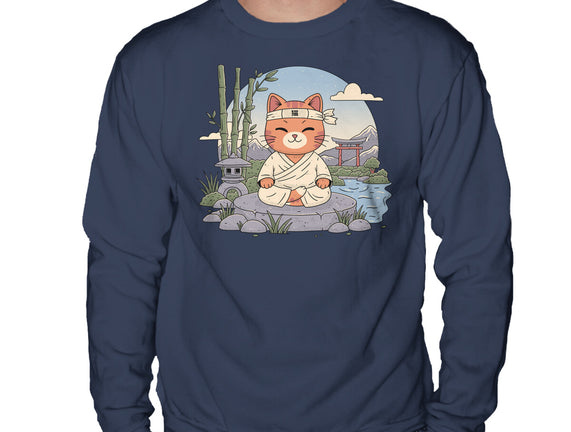 Meditating Cat