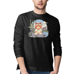 Meditating Cat