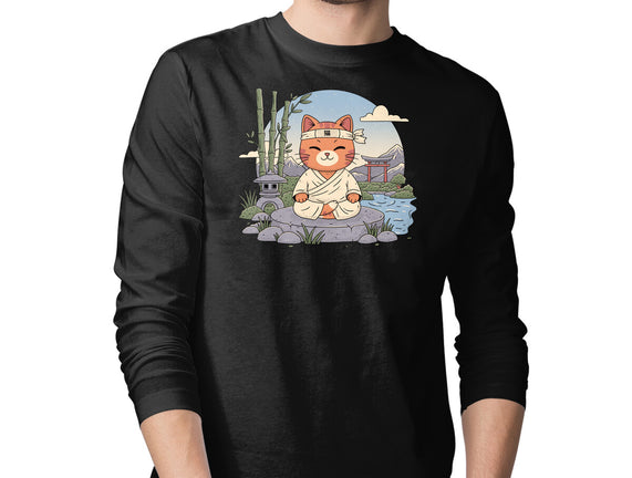 Meditating Cat