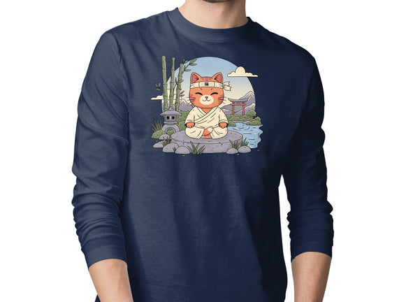 Meditating Cat