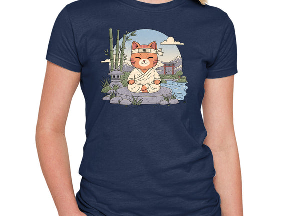 Meditating Cat