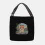 Meditating Cat-None-Adjustable Tote-Bag-GODZILLARGE