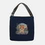 Meditating Cat-None-Adjustable Tote-Bag-GODZILLARGE