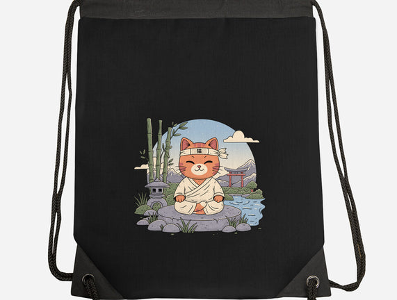 Meditating Cat