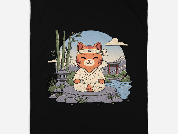 Meditating Cat