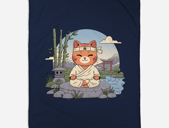 Meditating Cat