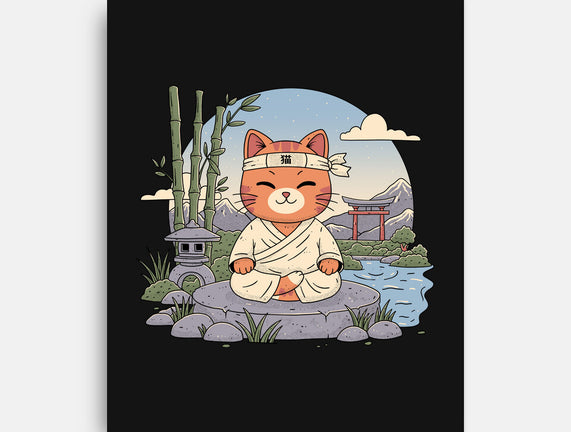 Meditating Cat
