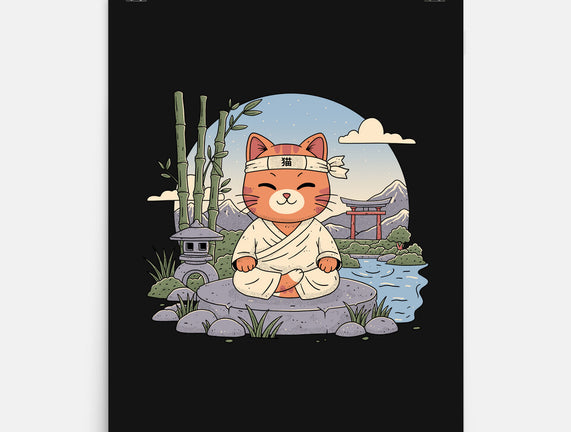Meditating Cat