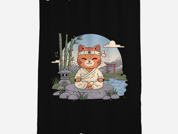 Meditating Cat
