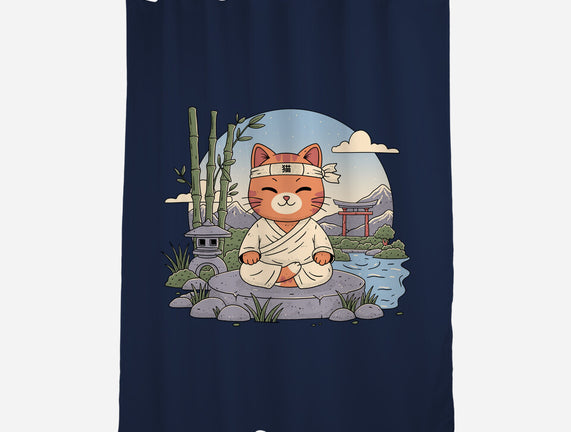 Meditating Cat