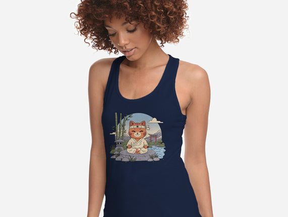 Meditating Cat