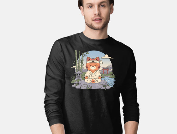 Meditating Cat