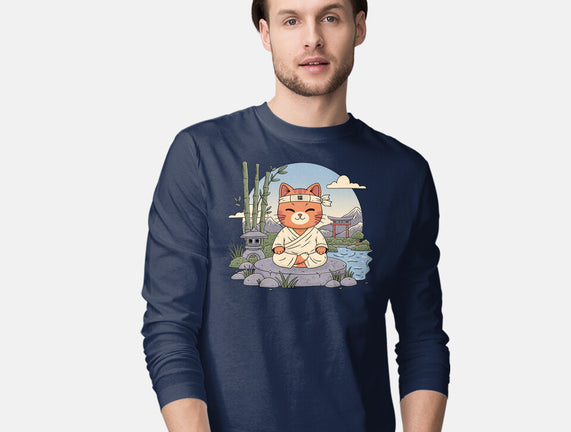 Meditating Cat