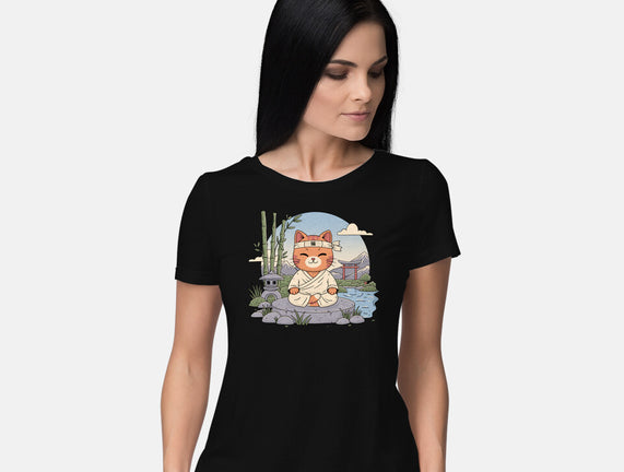Meditating Cat