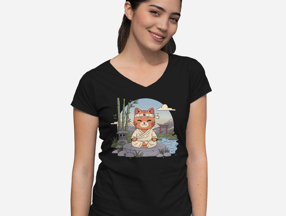 Meditating Cat