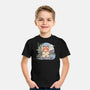 Meditating Cat-Youth-Basic-Tee-GODZILLARGE