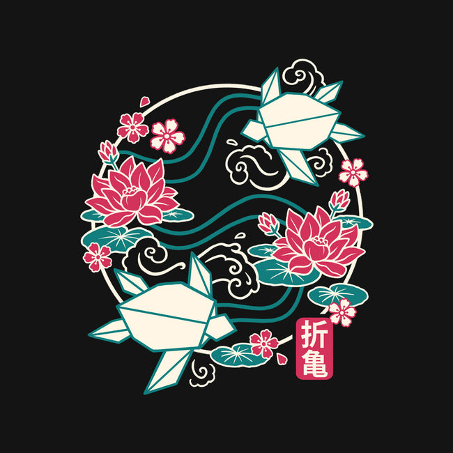 Origami Turtle-Unisex-Basic-Tee-NemiMakeit
