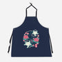 Origami Turtle-Unisex-Kitchen-Apron-NemiMakeit