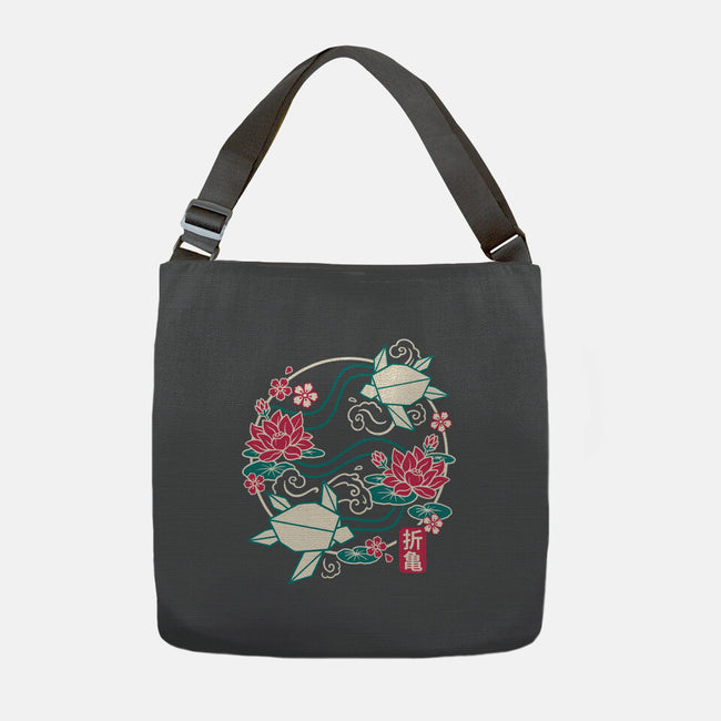 Origami Turtle-None-Adjustable Tote-Bag-NemiMakeit
