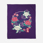 Origami Turtle-None-Fleece-Blanket-NemiMakeit