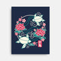 Origami Turtle-None-Stretched-Canvas-NemiMakeit