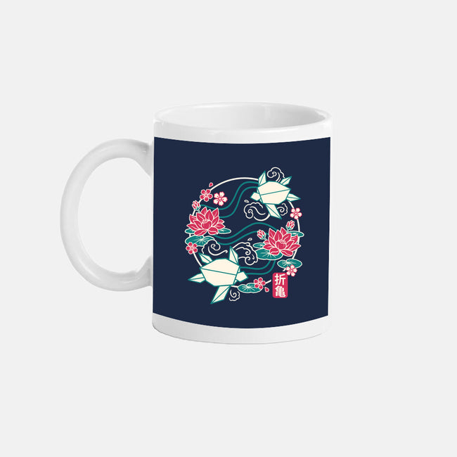 Origami Turtle-None-Mug-Drinkware-NemiMakeit