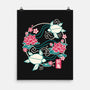 Origami Turtle-None-Matte-Poster-NemiMakeit