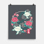 Origami Turtle-None-Matte-Poster-NemiMakeit
