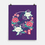 Origami Turtle-None-Matte-Poster-NemiMakeit