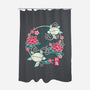 Origami Turtle-None-Polyester-Shower Curtain-NemiMakeit