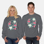 Origami Turtle-Unisex-Crew Neck-Sweatshirt-NemiMakeit