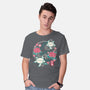 Origami Turtle-Mens-Basic-Tee-NemiMakeit