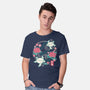 Origami Turtle-Mens-Basic-Tee-NemiMakeit