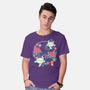 Origami Turtle-Mens-Basic-Tee-NemiMakeit