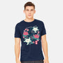 Origami Turtle-Mens-Heavyweight-Tee-NemiMakeit